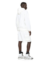 Jersey jogging shorts with embossed DG logo - | Dolce & Gabbana