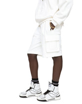 Jersey jogging shorts with embossed DG logo - | Dolce & Gabbana