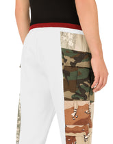Camouflage patchwork jogging pants - | Dolce & Gabbana