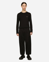 Stretch cotton cargo pants - | Dolce & Gabbana