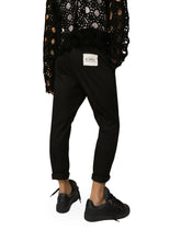 Tailored stretch cotton pants - | Dolce & Gabbana