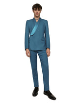 Tailored stretch wool tuxedo pants - | Dolce & Gabbana