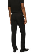 Stretch wool tuxedo pants - | Dolce & Gabbana