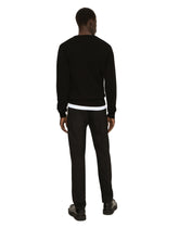 Cashmere round-neck sweater - | Dolce & Gabbana
