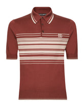 Silk and cotton polo-shirt with DG embroidery - | Dolce & Gabbana