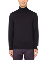 Wool turtle-neck sweater - | Dolce & Gabbana