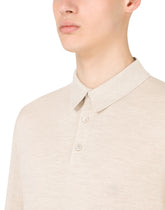 Cashmere polo-style sweater - | Dolce & Gabbana