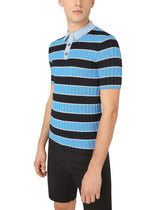 Ribbed silk and cotton polo shirt - | Dolce & Gabbana