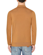 Wool polo-style sweater - | Dolce & Gabbana