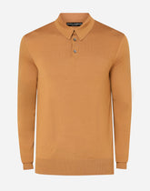 Wool polo-style sweater - | Dolce & Gabbana