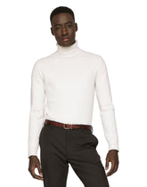 Wool turtle-neck sweater - | Dolce & Gabbana