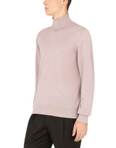 Extra-fine cashmere turtleneck sweater - | Dolce & Gabbana