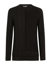 Cotton round-neck sweater - | Dolce & Gabbana
