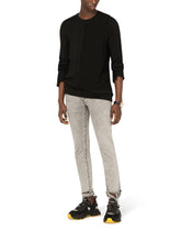 Cotton round-neck sweater - | Dolce & Gabbana