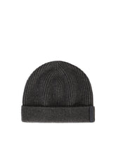 Wool fisherman’s rib knit hat - | Dolce & Gabbana