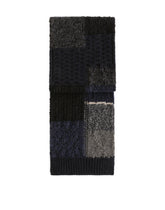 Cashmere and wool patchwork scarf - | Dolce & Gabbana