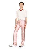 Short-sleeved round-neck sweater with DG logo - | Dolce & Gabbana