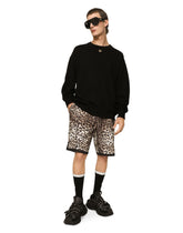 Cashmere round-neck sweater with DG logo - | Dolce & Gabbana