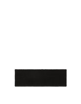 Cashmere jacquard headband with DG logo - | Dolce & Gabbana