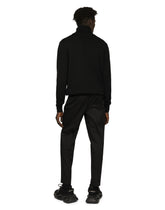 Turtle-neck pullover in virgin wool - | Dolce & Gabbana