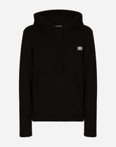 Hooded sweater in wool and cashmere - | Dolce & Gabbana