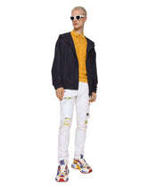 3D-diamond silk jacquard polo-shirt - | Dolce & Gabbana