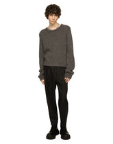 Wool and alpaca round-neck sweater - | Dolce & Gabbana