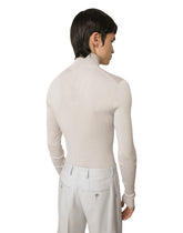 Ribbed silk turtle-neck sweater - | Dolce & Gabbana