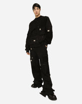 Round-neck mohair wool sweater - | Dolce & Gabbana