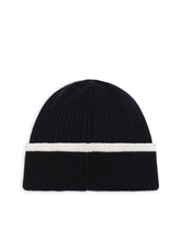 Knit cotton beanie - | Dolce & Gabbana