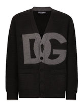 Oversize wool cardigan - | Dolce & Gabbana