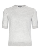 Silk round-neck sweater - | Dolce & Gabbana