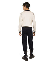 Long-sleeved silk polo-shirt - | Dolce & Gabbana