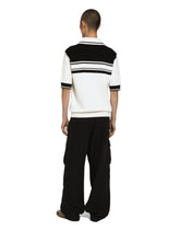 Cotton polo-shirt with DG logo patch - | Dolce & Gabbana