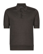 Silk polo shirt - | Dolce & Gabbana