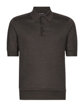 Silk polo shirt - | Dolce & Gabbana