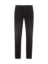 Washed black slim-fit stretch jeans - | Dolce & Gabbana