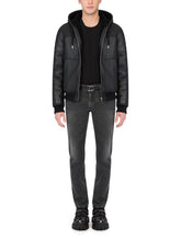 Gray wash slim-fit stretch jeans - | Dolce & Gabbana