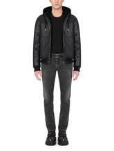 Gray wash slim-fit stretch jeans - | Dolce & Gabbana