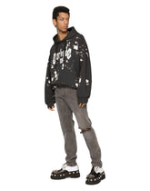 Gray slim-fit stretch jeans with rips - | Dolce & Gabbana