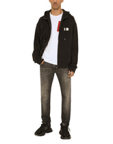 WASHED STRETCH DENIM SLIM JEANS - | Dolce & Gabbana