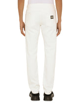 STRETCH DENIM SLIM JEANS - | Dolce & Gabbana