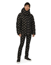 Slim-fit stretch jacquard jeans with DG Monogram design - | Dolce & Gabbana