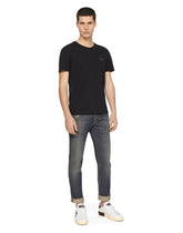 Light blue wash skinny stretch jeans - | Dolce & Gabbana