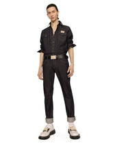 Blue skinny stretch jeans - | Dolce & Gabbana