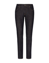 Blue skinny stretch jeans - | Dolce & Gabbana
