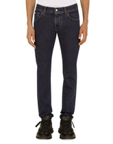 STRETCH DENIM SKINNY JEANS - | Dolce & Gabbana