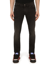STRETCH DENIM SKINNY JEANS - | Dolce & Gabbana