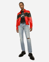 Skinny washed stretch denim jeans - | Dolce & Gabbana