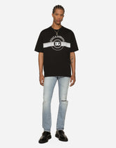 Skinny washed stretch denim jeans - | Dolce & Gabbana